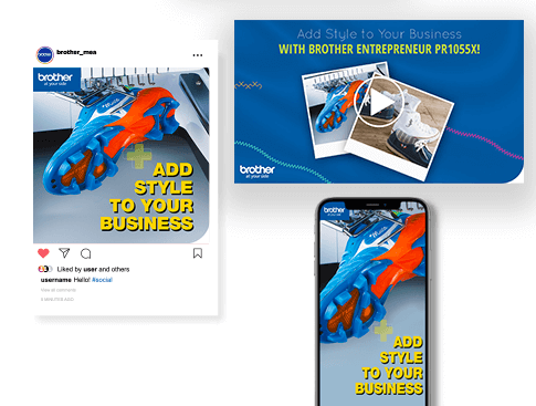 Professional Embroidery Series Awareness Campaign